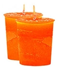 Compassion Crystal Journey Herbal Magic Votive Candles [ 2 ]