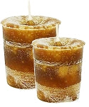 Confidence Crystal Journey Herbal Magic Votive Candles [ 2 ]