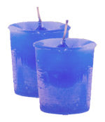 Creativity Crystal Journey Herbal Magic Votive Candles [ 2 ]