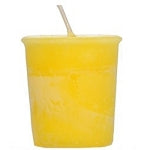 Crystal Journey Chakra Votive Candles - Solar Plexus [ 2 ]