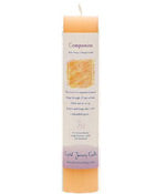 Crystal Journey Herbal Magic Pillar Candle - Compassion
