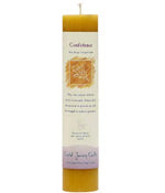 Crystal Journey Herbal Magic Pillar Candle - Confidence