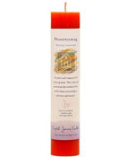 Crystal Journey Herbal Magic Pillar Candle - Housewarming