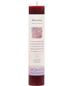 Crystal Journey Herbal Magic Pillar Candle - Motivation