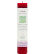 Crystal Journey Herbal Magic Pillar Candle - Wisdom