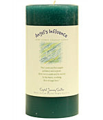 Crystal Journey Herbal Magic Pillar Candle 3X6 - Angel's Influence