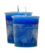 Egyptian Goddess Crystal Journey Traditional Votive Candles [ 2 ]
