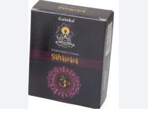 Goloka Chakra Cones - Purple - Sahasrara (Spirit)