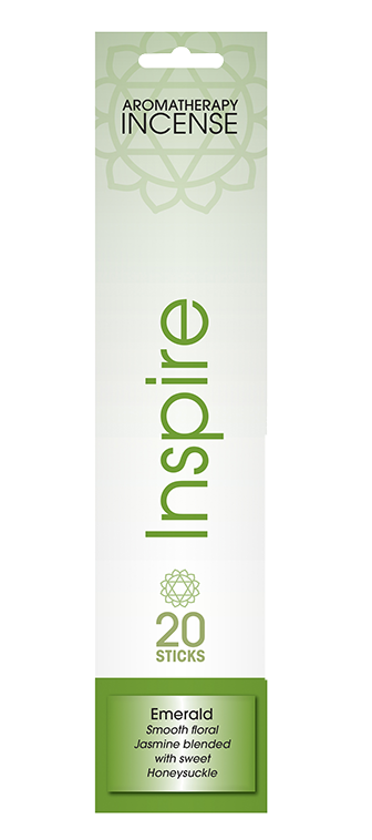 Gonesh Aromatherapy Incense Sticks - Emerald (Inspire)