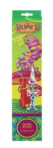 Gonesh Buzzz Incense Sticks - Vanilla - 20 Stick Pack