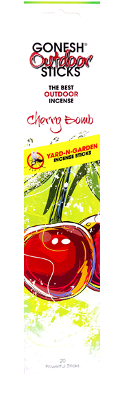 Gonesh Outdoor Incense Sticks - Cherry Bomb