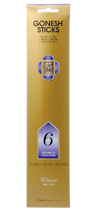 Gonesh Classic Collection Sticks - No. 6