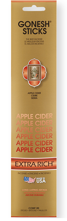 Gonesh Extra Rich Incense Sticks - Apple Cider