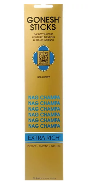 Gonesh Extra Rich Incense Sticks - Nag Champa