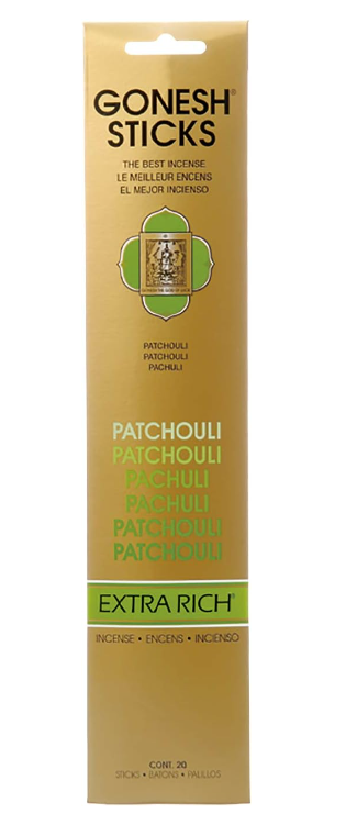 Gonesh Extra Rich Incense Sticks - Patchouli