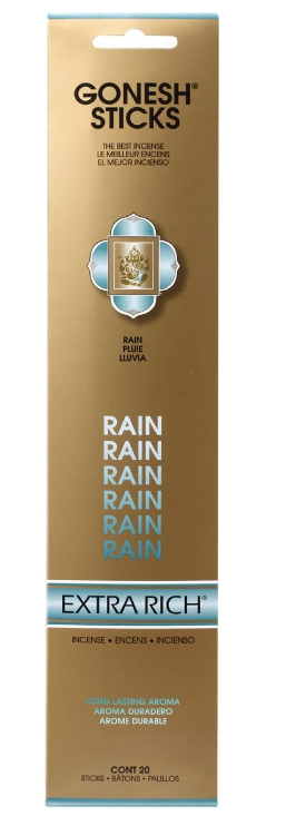 Gonesh Extra Rich Incense Sticks - Rain