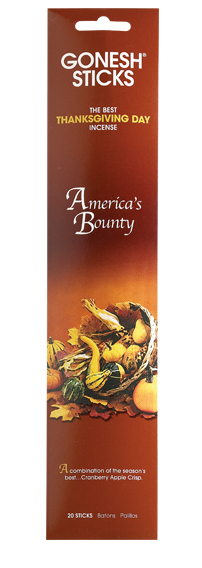 Gonesh Holiday Traditions Incense Sticks - Fall - America's Bounty Incense