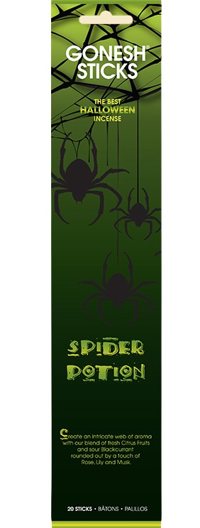 Gonesh Holiday Traditions Incense Sticks - Fall - Spider Potion