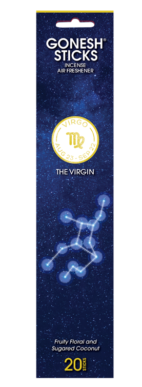 Gonesh Zodiac Incense Sticks - Virgo