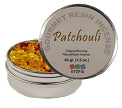 Gourmet Resin Incense - Patchouli 1.5 oz. Tin
