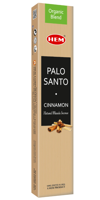 Hem Organic Blend Masala Incense Palo Santo & Cinnamon 15g