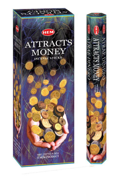 HEM Incense Sticks Attracts Money 20gr