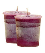 Healing Crystal Journey Herbal Magic Votive Candles [ 2 ]