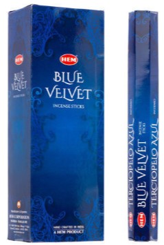 Hem Incense Sticks Blue Velvet 20gr