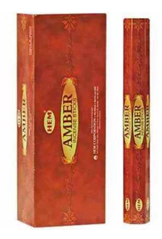 Hem Incense Sticks Amber 20gr