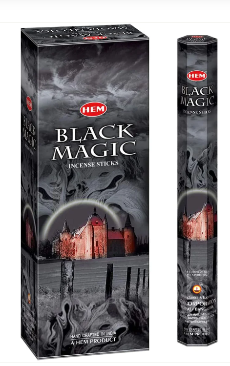 Hem Incense Sticks Black Magic 20gr