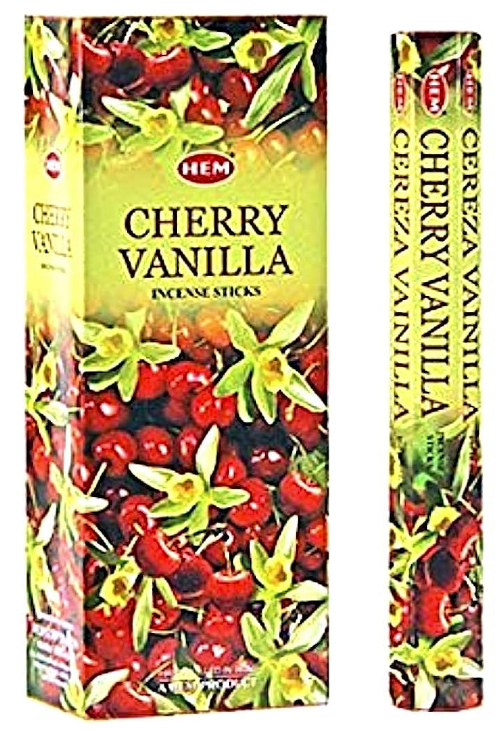 Hem Incense Sticks Cherry Vanilla 20gr