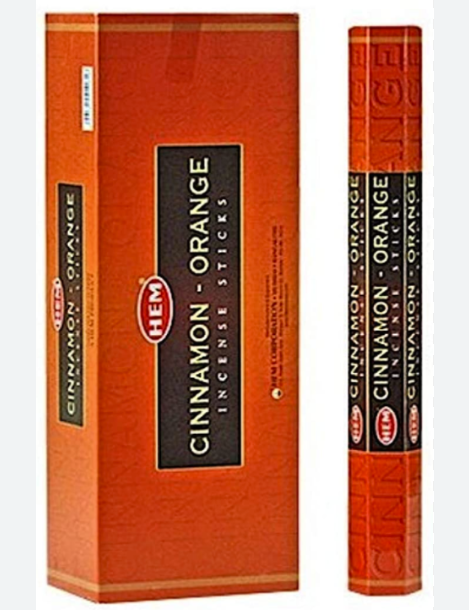 Hem Incense Sticks Cinnamon Orange 20gr