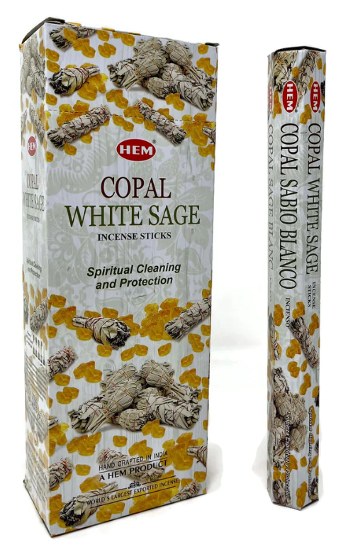 Hem Incense Sticks Copal White Sage 20gr