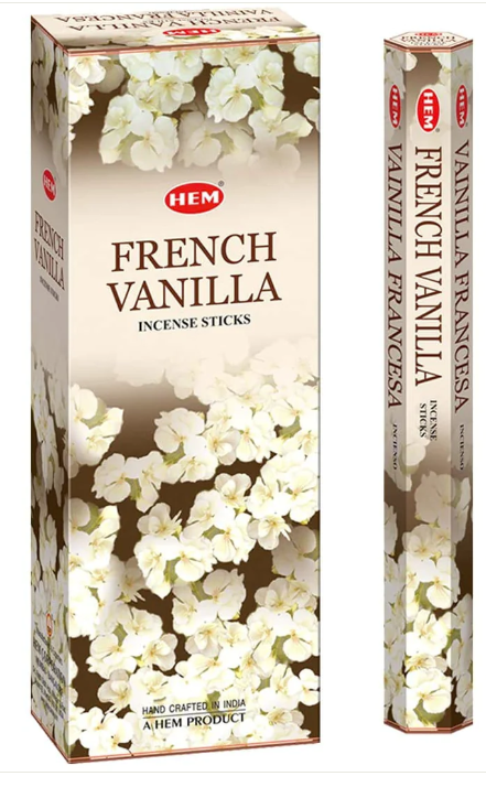 Hem Incense Sticks French Vanilla 20gr