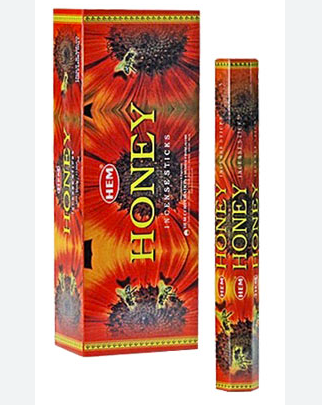 Hem Incense Sticks Honey 20gr