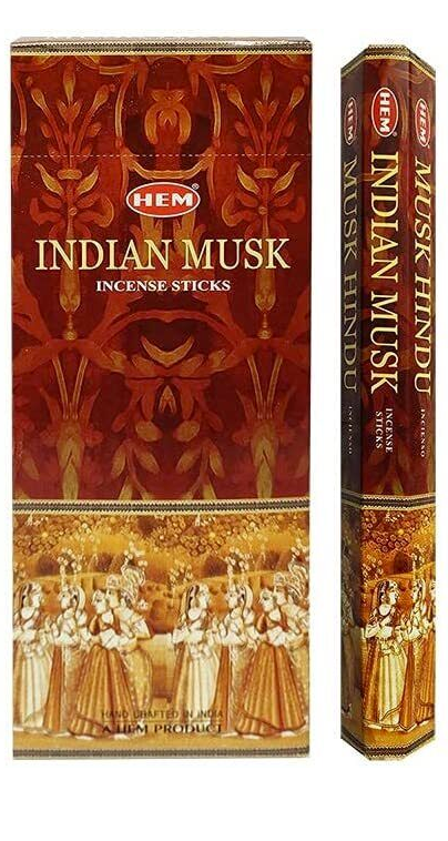 Hem Incense Sticks Indian Musk 20gr