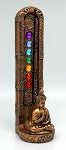 Standing Buddha Chakra Stone Incense Burner