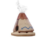 Incienso de Santa Fe - Teepee Incense burner w/Pinon Incense