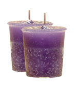 Jasmine Crystal Journey Traditional Votive Candles [ 2 ]