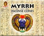 Kamini Cone Incense - Myrrh Incense Cones