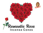 Kamini Cone Incense - Romantic Rose Incense Cones