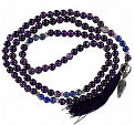 Mala Prayer Beads - Goddess Amethyst & Lapis