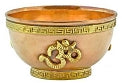 Metal Burner - Copper Om Offering Bowl 4''
