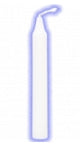 Mini Ritual Candle - White