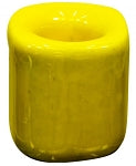 Mini Ritual Candle Holder - Mini Ceramic - Yellow