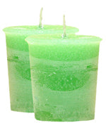 Mint Crystal Journey Traditional Votive Candles [ 2 ]