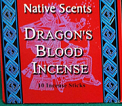 Native Scents Incense - Dragon's Blood Incense
