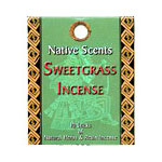 Native Scents Incense - Sweetgrass Incense