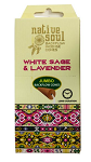 Native Soul Jumbo Backflow Incense Cones - White Sage & Lavender