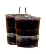 Patchouli Crystal Journey Traditional Votive Candles [ 2 ]